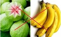 Các loại trái khoáy cây kỵ nhau, vô tình phối hợp tiếp tục tạo thành ‘thuốc độc’
