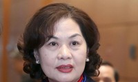 Bà Nguyễn Thị Hồng được giới thiệu làm Thống đốc NHNN Việt Nam. Ảnh Như Ý