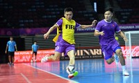 Đội tuyển Futsal Việt Nam sẵn sàng cho trận gặp Brazil.