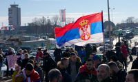 Người dân Serbia đón Djokovic ở sân bay
