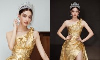 Hoa hậu Lương Thùy Linh khoe visual chuẩn “nữ thần”, chiêu mộ không ít thí sinh Miss World