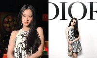 Jisoo BLACKPINK xinh đẹp trên hàng ghế đầu show Dior nhưng trang phục vẫn gây tranh cãi