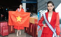 Netizen choáng với lượng hành lý khổng lồ Hoa hậu Đỗ Thị Hà mang tới Miss World 2021