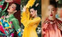 Hoa hậu Khánh Vân tung bộ ảnh áo dài đẹp như tranh, lấy cảm hứng từ không khí lễ hội