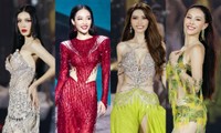 Ngắm Top 10 Miss Grand Vietnam 2022 đẹp lộng lẫy trong phần thi trang phục dạ hội