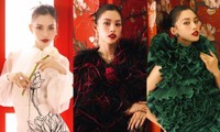 Hoa hậu Tiểu Vy khoe vẻ đẹp chuẩn “tỉ lệ vàng&quot; trong bộ ảnh đỏ rực đậm chất Á Đông