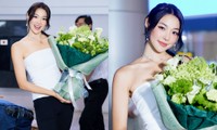 Cận cảnh nhan sắc xinh đẹp của Miss Earth 2022 Mina Sue Choi khi đến Việt Nam 