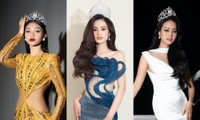 Top 3 Miss World Vietnam 2023 chọn trang phục gì khi đi media tour?