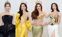 Thảm đỏ Chung kết Miss Grand Vietnam 2023: Thiên Ân lộng lẫy bên dàn hậu quốc tế