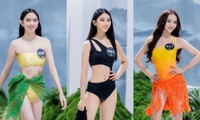 Thí sinh Miss Earth Vietnam 2023 diện bikini, khoe sắc trong không gian xanh mướt