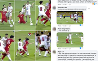 Netizen Việt &quot;tấn công&quot; fanpage FIFA World Cup, yêu cầu xem xét lại cú ngã của Công Phượng