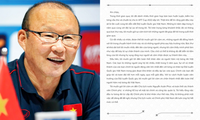 HLV Park Hang-seo viết tâm thư chia tay đội tuyển Việt Nam, nhắc đến một nhân vật đặc biệt