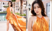 Hoa hậu Đỗ Mỹ Linh lột xác trong bộ váy cắt xẻ táo bạo, đẹp như “nữ thần mùa Hè”