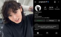 Jung Kook (BTS) quyết xóa tài khoản Instagram hơn 50 triệu lượt theo dõi