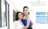 Hoa Hậu Đỗ Thị Hà đập tan tin đồn bị ghẻ lạnh xuất hiện rạng rỡ bên &apos;bà trùm Hoa hậu&apos; 