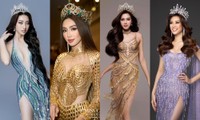 &quot;Đại chiến&quot; váy final walk của các Hoa hậu Việt: Đỗ Thị Hà cực nổi nhưng Thùy Tiên lại lập kỷ lục