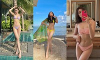 &apos;Soi&apos; lại những màn thả dáng với bikini của Đỗ Thị Hà: &apos;Ngày một nóng bỏng hơn&apos;