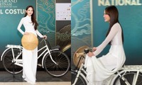 Vì sao Hoa hậu Mai Phương không thể đạp xe trên thảm đỏ Miss Grand Vietnam 2023?