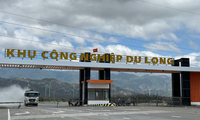 KCN Du Long chỉ có tỷ lệ lập đầy là 0% sau 14 năm xây dựng. Ảnh CÔNG HOAN.