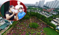 Đất trường học &apos;treo&apos; ở nghĩa trang- ao đình, phụ huynh chen chân bốc thăm giành suất học cho con 