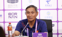 HLV Mai Đức Chung thừa nhận đội tuyển Việt Nam chơi không tốt ở Asiad 19 (ảnh Linh Hoàng)
