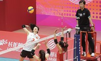 Bóng chuyền nữ Việt Nam chưa thể thắng được Thái Lan (ảnh Nhật Nhật)