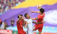 Viettel sẵn sàng cho cuộc đua vô địch ở V-League 2024 (ảnh Anh Tú)