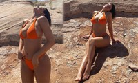 Tỷ phú hụt Kylie Jenner thả dáng ‘bốc lửa’ với bikini