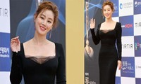 Hoa hậu Hàn Quốc khoe thềm ngực sexy tuổi 55, mặt lộ nếp nhăn vẫn gây thương nhớ
