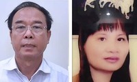 Cựu Phó Chủ tịch thường trực UBND TPHCM - bị can Nguyễn Thành Tài (trái) và đối tượng đang bị truy nã Nguyễn Thị Thu Thủy.