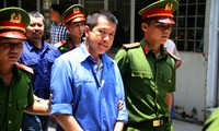 Cựu CSGT CA tỉnh Đồng Nai - nay là bị can Nguyễn Cảnh Chân đang bị điều tra vụ 'Logo xe vua'. Ảnh: Tân Châu