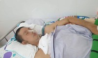 Ông Nguyễn Võ Thanh Quan đang điều trị tại bệnh viện.