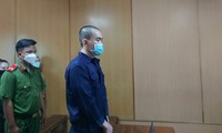 Bị cáo Trần Huy tại tòa.