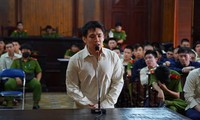 Bị cáo Mai Nguyễn Xuân Thành tại phiên tòa.