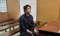 Nguyễn Vũ Phong tại phiên tòa.