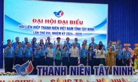 Đại hội Hội LHTN Việt Nam tỉnh Tây Ninh chiều 9/10.