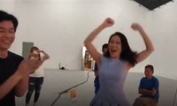 Mỹ Tâm nhảy múa tưng bừng khi U23 Việt Nam chiến thắng