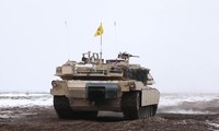 Tăng M1 Abrams của Mỹ khai hỏa tại trường bắn Ba Lan