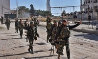 Quân đội Syria diệt hàng loạt tay súng IS, giải phóng phố ven Damascus