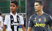 &apos;Ronaldo con&apos; lập siêu phẩm trong màu áo của U9 Juventus