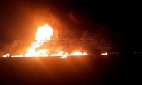 Kinh hoàng lửa cháy ngùn ngụt trong vụ nổ ống dẫn nhiên liệu ở Mexico