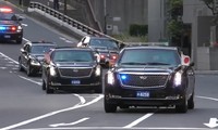 Xe ‘Quái thú’ mới của Trump xuất hiện ở Nhật Bản