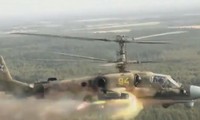 Trực thăng &apos;cá sấu&apos; Ka-52 khai hỏa, tiêu diệt mục tiêu