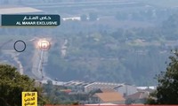 Israel công bố cảnh tên lửa Hezbollah xé nát xe bọc thép