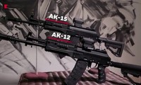 Bộ đôi súng AK-12 và AK-15 siêu nguy hiểm của quân đội Nga