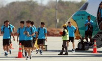 U23 Việt Nam đến Buriam chuẩn bị trận gặp UAE