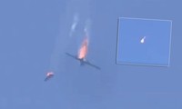 Bị Syria chặn đứng, UAV của Thổ Nhĩ Kỳ bốc cháy rừng rực ở Idlib