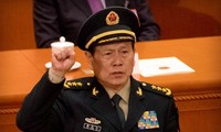 Ông Ngụy Phượng Hòa vào thời điểm nhậm chức Bộ trưởng Quốc phòng Trung Quốc tháng 3/2018. (Ảnh: AP)