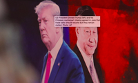 Tổng thống Mỹ Donald Trump (trái) và Chủ tịch Trung Quốc Tập Cận Bình. (ẢnhL AP)