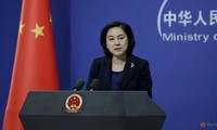 Phát ngôn viên Bộ Ngoại giao Trung Quốc Hoa Xuân Oánh. (Ảnh: Reuters)